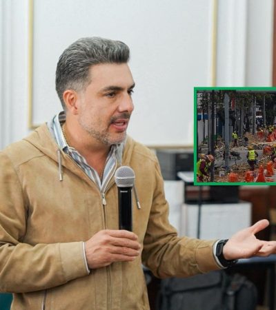 “No podemos llegar en blanco al Mundial”, dijo Jesús Sesma al anunciar que se había enterado que, por ser vicepresidente de esa Comisión, le correspondía asumir la Presidencia, ante la ausencia del diputado Fernando Zárate. FOTOS: Especial / X - @EIJefeDiego