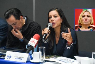 Algo seguro que anda mal en el PAN de la Ciudad de México, porque el partido hizo una conferencia de prensa para posicionarse sobre el Plan General de Desarrollo (PGD) 2025-2045 y no convocaron a su diputada experta en el tema, Olivia Garza. FOTOS: Especial