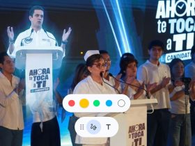 El presidente nacional del PAN, Jorge Romero Herrera reiteró su llamado a la ciudadanía a participar por una candidatura del blanquiazul para el proceso electoral del 2027. FOTOS: PAN, editadas en IA Gemini