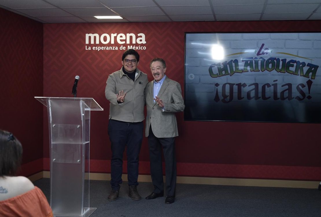 Con la novedad de que Morena… ¡sí tiene presidente en la Ciudad de México! Este domingo hizo su reaparición, después de casi dos meses, el que finge, perdón, funge oficialmente con ese cargo en la capital del país, Héctor Díaz Polanco. FOTOS: Especial