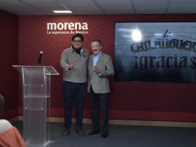 Con la novedad de que Morena… ¡sí tiene presidente en la Ciudad de México! Este domingo hizo su reaparición, después de casi dos meses, el que finge, perdón, funge oficialmente con ese cargo en la capital del país, Héctor Díaz Polanco. FOTOS: Especial