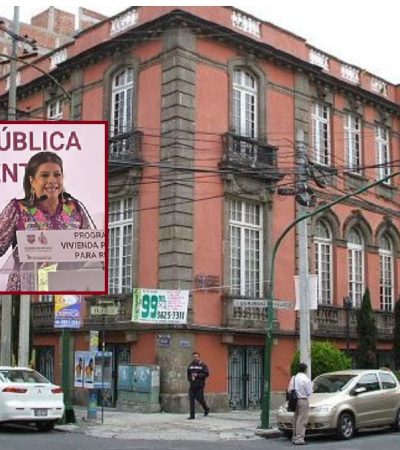 En un absurdo, centenares de propietarios de viviendas en colonias del centro geográfico de la capital, con creciente gentrificación, se han creído el cuento de que vendrán más de 5 millones de personas a la CDMX por el Mundial. FOTOS: Especial / INBAL, edificio Durango #216, colonia Roma