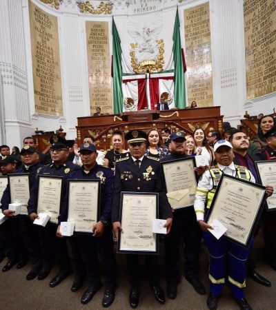 El Congreso de la Ciudad de México se erigirá este martes en magnánimo de condecoraciones, pues va a entregar 79 medallas al mérito, en distintas categorías. FOTO: Especial