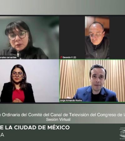 Los diputados integrantes del Comité del Canal del Congreso de la Ciudad de México están molestos con el director general de esa señal televisiva, Jorge Armando Rocha, porque no tuvo ni la delicadeza de someter a su consideración designaciones que ellos deben autorizar. FOTO: Especial