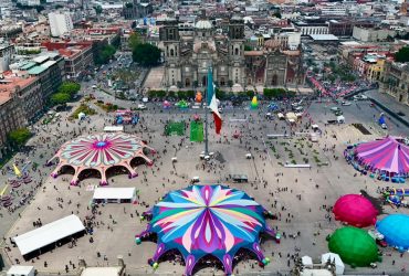 Inaugura Brugada ‘Zocalito de las Infancias', más de 100 actividades infantiles