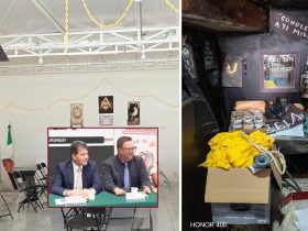 ¿Para qué más utilizó Estrada ese inmueble del PRD en Iztacalco? Ahí se encontraron símbolos e imágenes para hacer rituales, lo que coloquialmente también se le llama “brujería”, un término muy popular y genérico para identificar a quienes practican la santería y otras actividades esotéricas. FOTOS: Especial