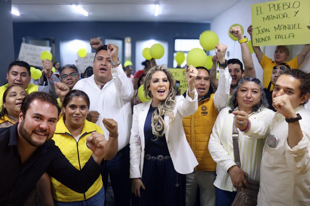 Por enésima ocasión, este jueves, las autoridades electorales le dieron la razón a Nora Arias Contreras y la reconfirmaron como presidenta legal y legítima del Partido de la Revolución Democrática Ciudad de México. FOTO: Especial