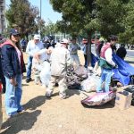 El despliegue interinstitucional abarcó dos puntos sobre la Avenida Paseo de la Reforma: uno a la altura de la calle Violeta, y otro en el cruce en Eje 1, en la colonia Morelos, donde se logró: