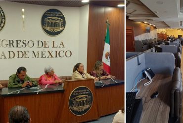 Se desató la polémica porque el Congreso de la Ciudad de México renovó la sala de prensa, pero hay que ver el bosque completo. Era una de las peores y más rascuaches y ahora quedó como una de las más vistosas de cualquier ente público del país, con un set para conferencias de prensa en verdad digno del Poder Legislativo de una de las capitales más importantes del mundo. FOTOS: CDMX Magacín