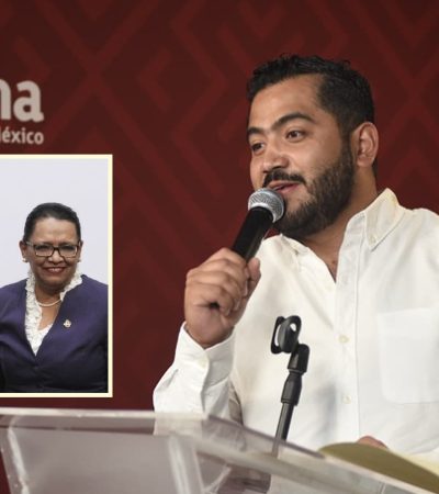 Una de dos: en La Chilanguera quisieron salpicar de manera deliberada a la secretaria de Gobernación, Rosa Icela Rodríguez, o de plano ya pueden ahí decir cualquier cosa. FOTOS: Especial