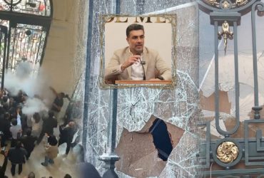 El origen de los destrozos en el Congreso de la CDMX tema tiene muchas lecturas políticas, pero parece claro que el principal afectado en este caso, el perdedor, es Sesma. FOTOS: Especial