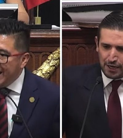 El jueves, en el Congreso de la Ciudad de México se dio un acalorado debate que podría decirse es anticipado de la contienda que vendrá entre el PAN y Morena no sólo por la Alcaldía Tlalpan, sino por sus distritos electorales. FOTO: Especial