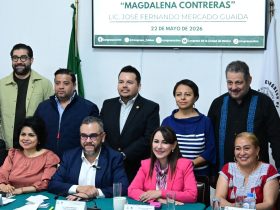 El alcalde de La Magdalena Contreras, José Fernando Mercado Guaida, compareció este viernes ante comisiones del Congreso de la Ciudad de México para informar sobre los avances y resultados de su gestión, así como las acciones pendientes en esa demarcación. FOTO: Especial