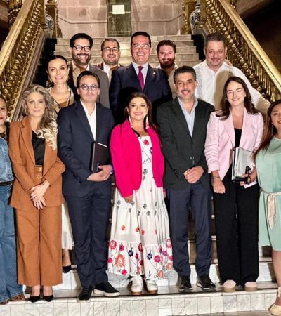 La falta de un encuentro con la oposición, PAN, MC y PRI se explicaba como un reflejo de la política morenista a nivel nacional: el presidente López Obrador jamás se reunió con ellos, y tampoco lo ha hecho la presidenta Claudia Sheinbaum en lo que va de su administración. FOTO: Especial