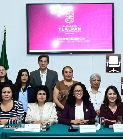 Los diputados Xóchitl Bravo –coordinadora de Morena–, Luis Chávez, Pedro Haces y Alberto Vanegas no estuvieron en la comparecencia para defender a Osorio, ante el muy delicado hecho de una sentencia del Instituto Electoral de la Ciudad de México (IECM). FOTO: Especial