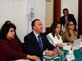 Nos afirman diputados de Morena que el alcalde de Cuajimalpa, Carlos Orvañanos, del PAN, los dejó muy satisfechos con las respuestas que dio a sus cuestionamientos y que prácticamente no les quedó a deber ninguna información. FOTO: Especial