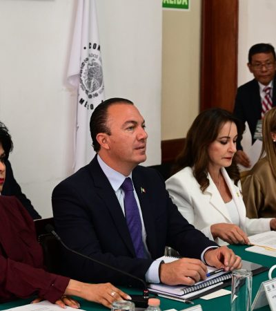 Nos afirman diputados de Morena que el alcalde de Cuajimalpa, Carlos Orvañanos, del PAN, los dejó muy satisfechos con las respuestas que dio a sus cuestionamientos y que prácticamente no les quedó a deber ninguna información. FOTO: Especial