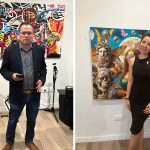 Este jueves, en Madrid, España, se presentó la iniciativa Punto Focal, un espacio abierto al arte liderado por los mexicanos Itzel Martínez y Juan Arias, quienes han desarrollado un proyecto colaborativo para apoyar a artistas mexicanos que buscan sitios para exponer sus obras. FOTO: Especial