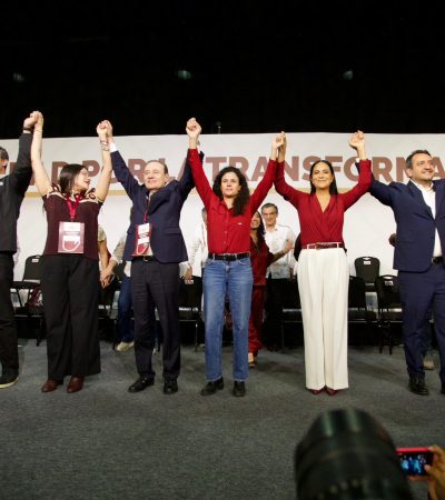 Bejarano no debería transitar hacia alguna candidatura, después de que el domingo Montiel –acaso la alumna más destacada de esa escuela de las ligas donde la especialidad son los asuntos pecuniarios– aseveró que van a cuidar que todos los candidatos que postulen el próximo año deben estar limpios.