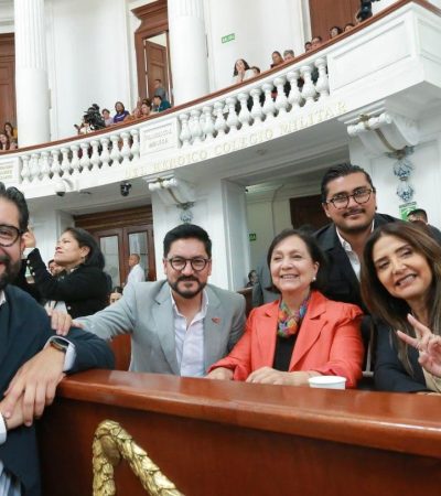 A MC le falta definición. No está en condiciones de ganar una sola Alcaldía, ni diputación en 2027 en la CDMX, y habrá que estar a la expectativa de si harán alianza con Morena, contra Morena, o serán esquiroles de Morena. Ya se verá. FOTOS: Especial