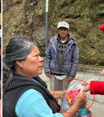El oportunismo de algunos políticos y el desinterés de otros lo único que hace es reflejarlos tal cual son. El fenómeno natural que azotó a Cuajimalpa el lunes de la semana pasada, que afectó a más de 3 mil personas, sacó el cobre de las diputadas Janette Guerrero y Rosario Morales, quienes fueron a dar donativos para los damnificados, pero le pusieron su “marca”. FOTOS: Especial / CDMX Magacín
