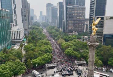 “Queremos que quienes nos visiten durante el Mundial encuentren una ciudad vibrante, incluyente y profundamente humana”, afirmó Brugada. FOTOS: Especial