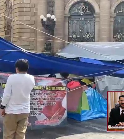 La incapacidad política del Gobierno federal para sentar a negociar y aplacar a la CNTE causa también fuertes estragos al Congreso de la Ciudad de México y todo el entorno en el que laboran miles de personas y hay cientos de comercios, además de que es sitio de tránsito de neurálgico del Centro Histórico. FOTOS: Magacín CDMX